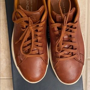 Cole HAAN grand pro tennis leather sneakers